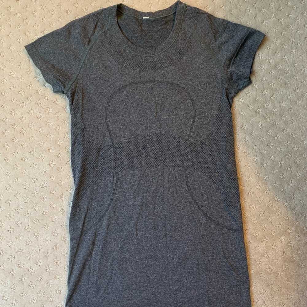Lululemon grey swiftly tech short sleeve